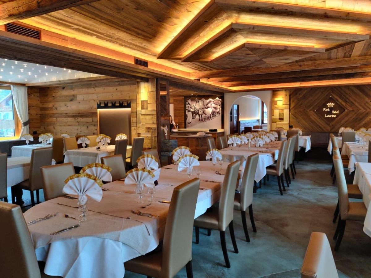 Hotel Laurino Pozza di Fassa Exteriör bild